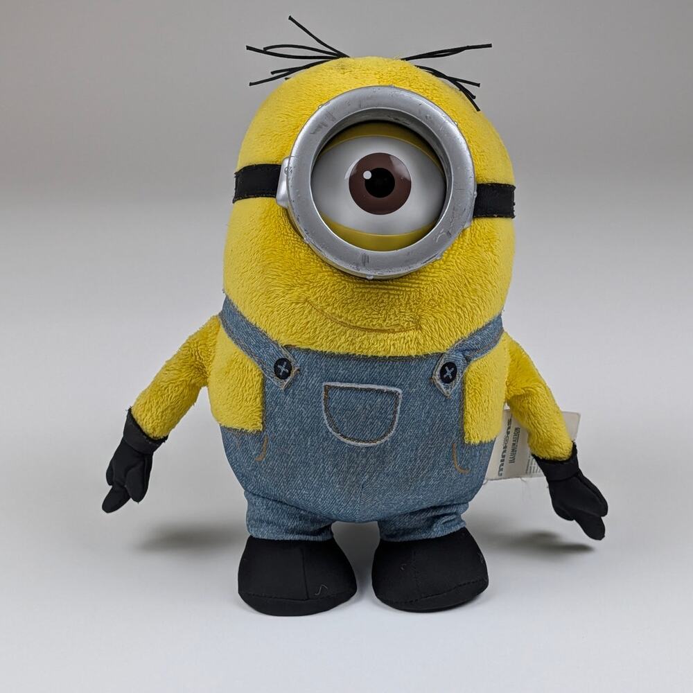 Minions Stuart Plush Thinkway Toys Illumination Kidcore Pop Culture Decor